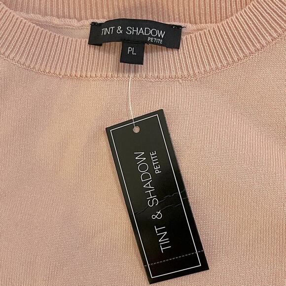 NWT Tint & Shadow Brand Women's Pink Sweater Top - Picture 7 of 10